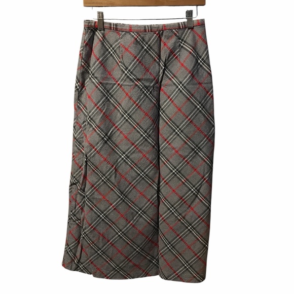 St. John’s Bay Plaid Maxi Skirt - Picture 2 of 4